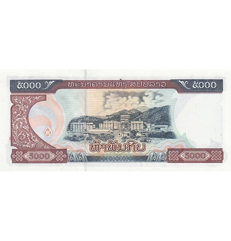 Laos 5,000 Kip 2003 Pick 34b